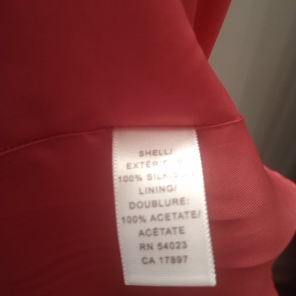 Banana Republic rose silk dress, size 16 - Picture 4 of 6